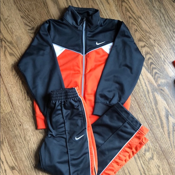 nike orange jumpsuit